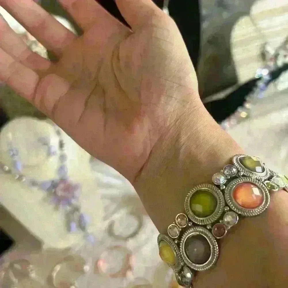 🏖️ Summer Jewelry SALE! Elastic gem bracelet - Picture 3 of 6
